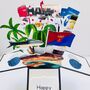 Lanzarote Themed 3D Birthday Card, thumbnail 1 of 7
