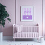 Purple Long Live Girlhood Nursery Print, thumbnail 7 of 8