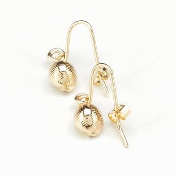 Solid Gold Cowrie Shell Earrings By Nicola Hurst Designer Jewellery ...