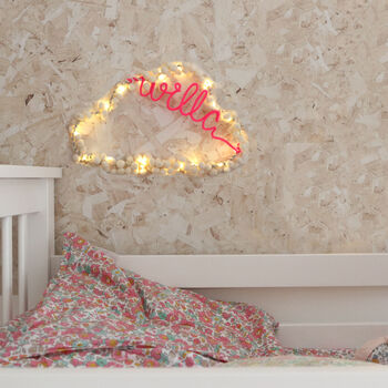 Personalised Cloud Fairy Night Light For Nursery, 3 of 5