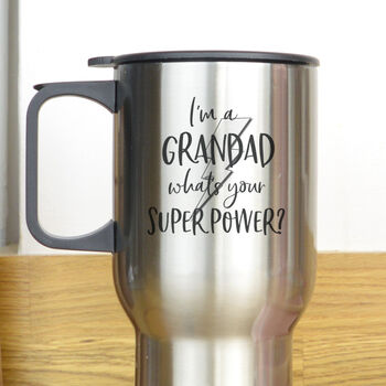 Grandad Superpower Travel Mug, 2 of 3