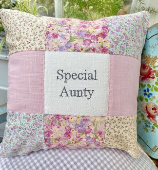 Special Auntie Pastel Cushion, 8 of 10