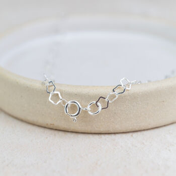 Sterling Silver Mini Star Chain Necklace, 4 of 5