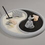 Yin And Yang Japanese Zen Garden Full Kit With Decor Meditation, thumbnail 10 of 11