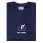 Paris Roubaix Navy Cycling T Shirt, thumbnail 2 of 6