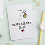 Personalised Bee Birthday Card, thumbnail 2 of 5