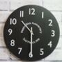 Personalised Slate Clock, thumbnail 2 of 4