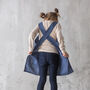 Kids Art Apron | Personalised Linen Pinafore, thumbnail 1 of 12