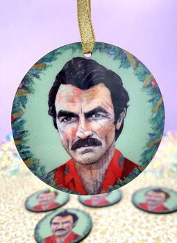 Tom Selleck Christmas Decoration, 5 of 6