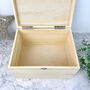 Personalised Forget Me Not Design Memory Box Five Sizes Available, thumbnail 4 of 10