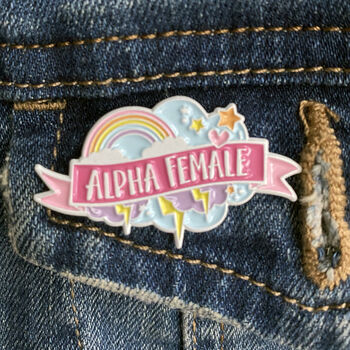 Alpha Female Enamel Pin, 4 of 5