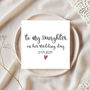 To Our Daughter On Her Wedding Day Card, thumbnail 2 of 4