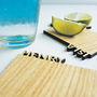 Set Of Four Personalised Cut Out Wooden Jigsaw Coasters, thumbnail 5 of 12