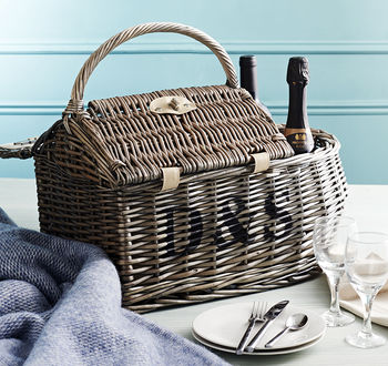 Personalised Two Person Boat Picnic Basket, 2 of 5