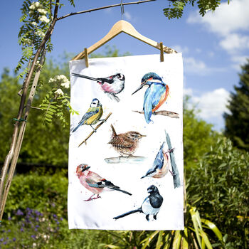 Inky Birds Tea Towel, 3 of 9