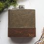 Leather Personalised Hip Flask, thumbnail 5 of 8