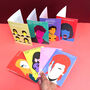 British Music Legends Greetings Cards With Music, thumbnail 1 of 6