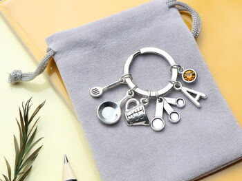 Personalised Chef Cooking Keyring, 6 of 9