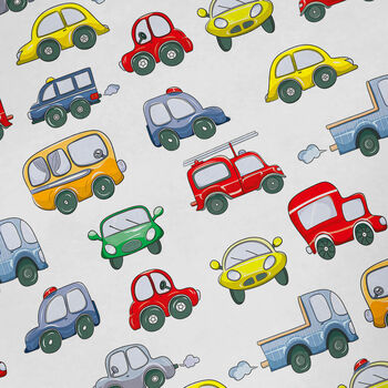 Cars Wrapping Paper, Passed Driving Test Gift Wrap, 3 of 3