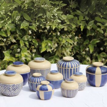 Large Y Thanh Vietnamese Ceramic Spice Jar / Pot With Lid, 4 of 4