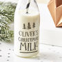 Personalised Christmas Milk Bottle, thumbnail 2 of 3