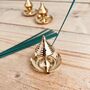Traditional Brass Incense Burner Ash Catcher, thumbnail 1 of 5