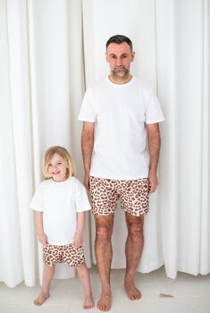 Matching Family Men's Leopard Swimshorts, 5 of 11
