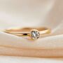 9ct Gold Diamond Engagement Ring, thumbnail 5 of 10