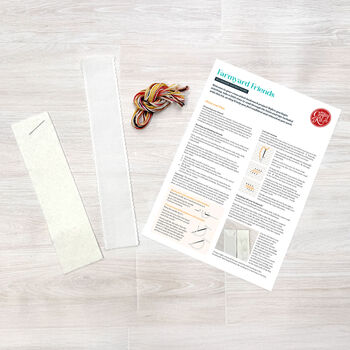 Farmyard Friends Cross Stitch Bookmark Kit, 5 of 6