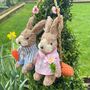 Easter Decorative Bunny On Swing Decoration, thumbnail 4 of 6