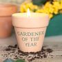 Gardener Of The Year Citronella Candle, thumbnail 1 of 5