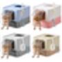 Hidden Cat Litter Box For Large Cats Anti Leaking, thumbnail 9 of 9
