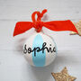 Personalised Striped Ceramic Bauble, thumbnail 9 of 12