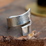 Personalised Twisted Love Ring, thumbnail 4 of 6