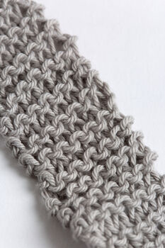 Mens Tie Duo Knitting Kit, 6 of 9