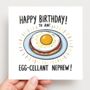 Egg Cellent Nephew Card, thumbnail 2 of 2