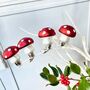 Christmas Clip On Toadstool Decoration, thumbnail 1 of 3