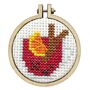 Spice Spice Baby! Christmas Mini Matchbox Cross Stitch Kit, thumbnail 3 of 5
