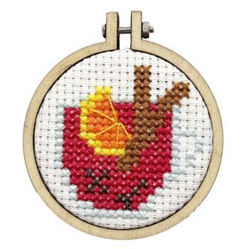 Spice Spice Baby! Christmas Mini Matchbox Cross Stitch Kit, 3 of 5