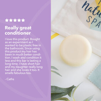 Lavender Lime Conditioner Bar For All Hair Types, 8 of 10