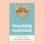 Teaching Assistant – Little Pocket Hug Keepsake Token, thumbnail 1 of 3