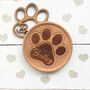 Personalised Cat Paw Print Heart, thumbnail 6 of 10