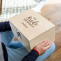 Personalised To My Bride Or Groom On Our Wedding Day Keepsake Box, thumbnail 1 of 6