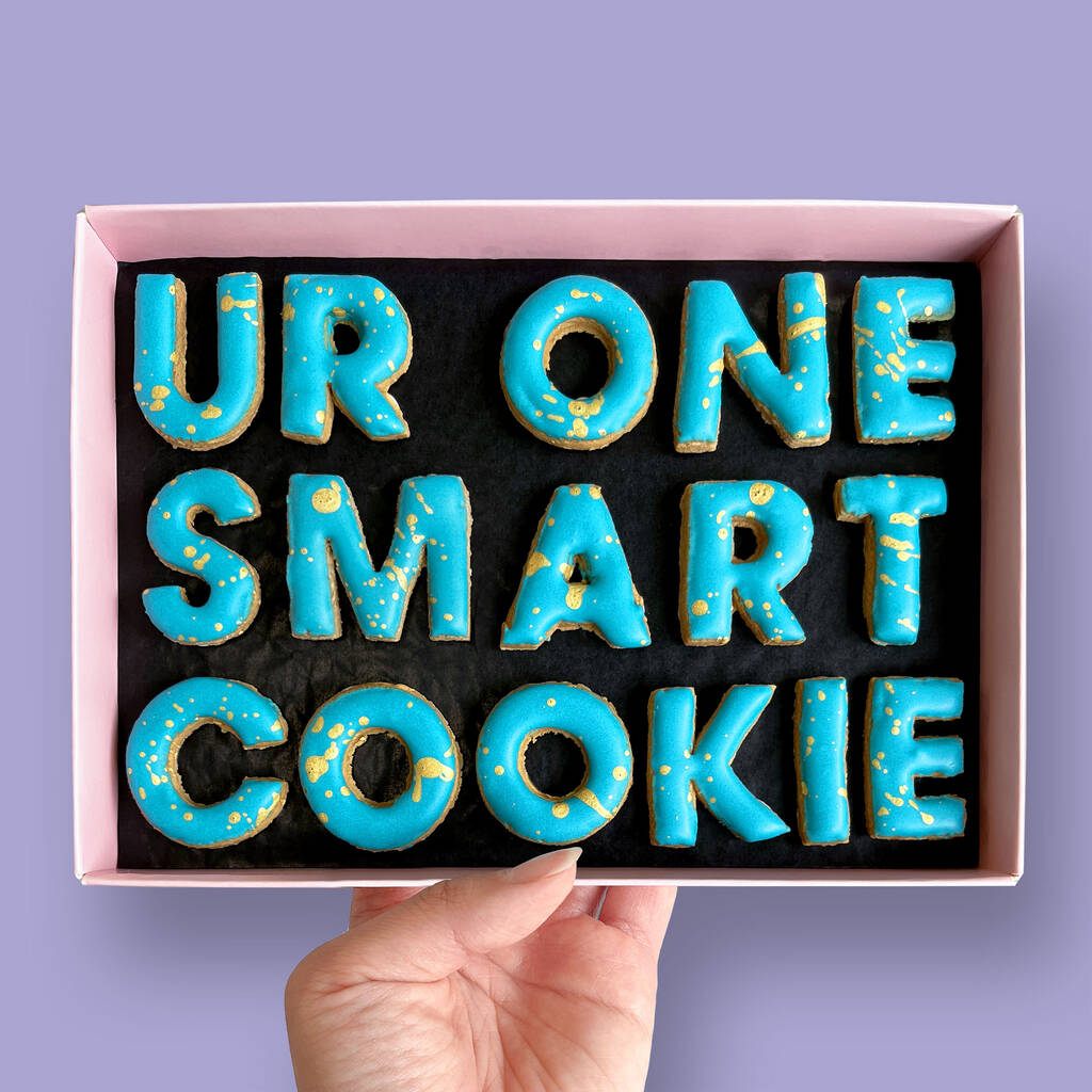 Smart Cookie Letterbox Message Cookies, 1 of 3