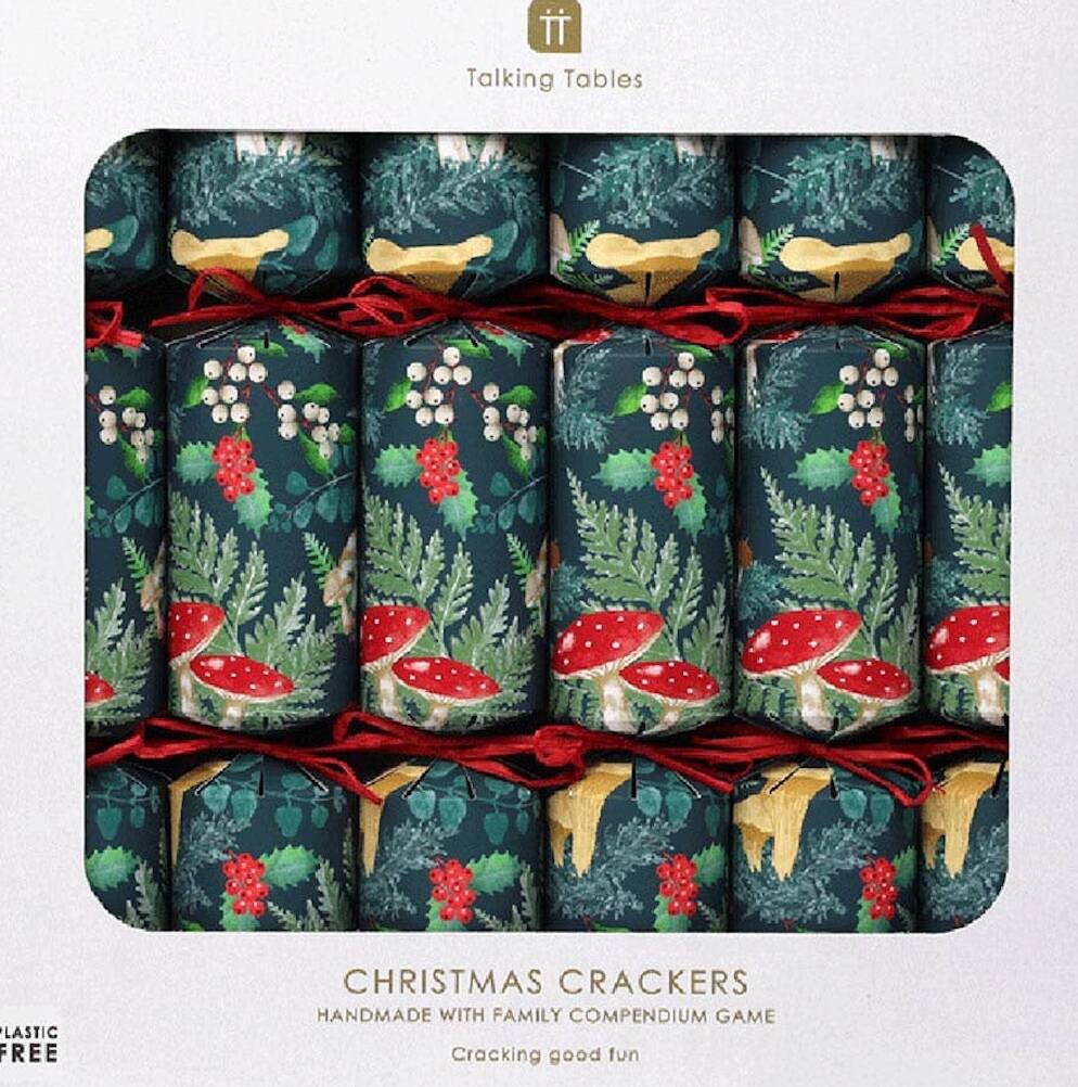 Forest Green Christmas Crackers, 1 of 3