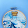 Whale In A Bottle Embroidery Kit, thumbnail 2 of 7