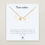 Personalised Teardrop Gold, Silver, Rose Gold Necklace, thumbnail 3 of 7