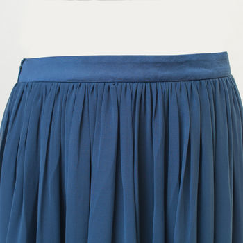 Chiffon Full Length Skirt Bridesmaid, 6 of 10