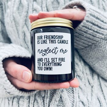 Funny Friendship Candle Gift, 9 of 9