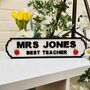 Personalised Teacher Name Wooden Double Roadsign, thumbnail 12 of 12